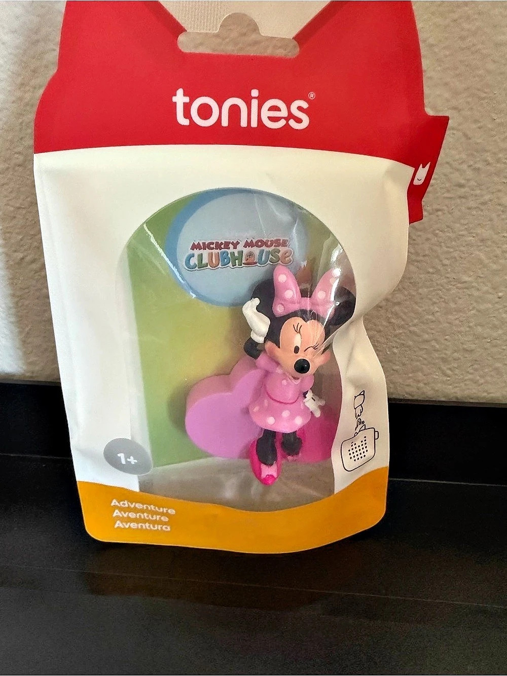 tonies Disney Minnie Mouse Clubhouse Tonie Figurine Disney Audio Figure Pink